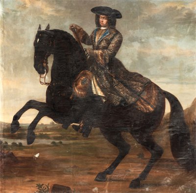 スウェーデンのチャールズ 11 世の肖像、1696 年 作： David Krafft von