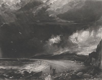 ウェイマス湾、1830 年。 作： David Lucas