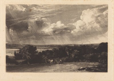 サマーランド 作： David Lucas after John Constable