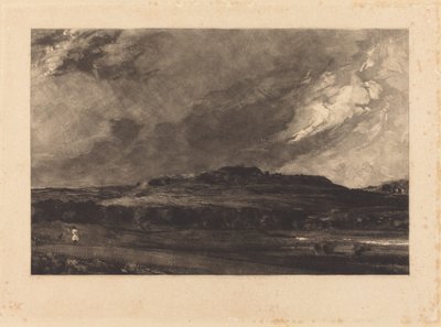 オールド・セーラム (a) 作： David Lucas after John Constable