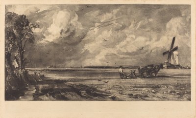 春 作： David Lucas after John Constable