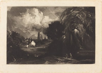ストーク・バイ・ネイランド 作： David Lucas after John Constable