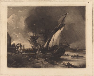 オーウェルの眺め 作： David Lucas after John Constable
