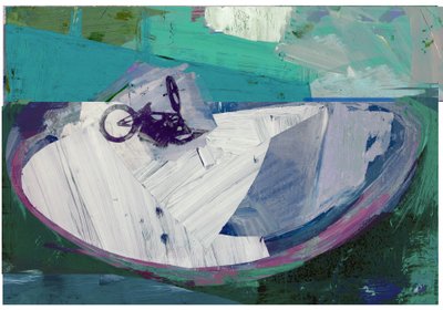 御影石の朝、2018年 作： David McConochie