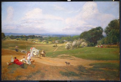 ハムステッドのハッピーヒース、1897 作： David Murray