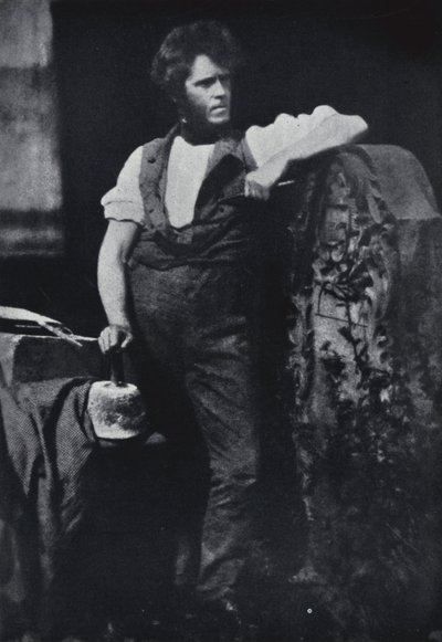 地質学者で作家のヒュー・ミラー氏（モノクロ写真 作： David Octavius (after) Hill