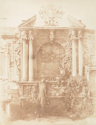 エジンバラ。 グレイフライアーズ チャーチヤード、1843-47。 作成者: David Octavius Hill、Robert Adamson、Hill & Adamson。 作： Hill and Adamson
