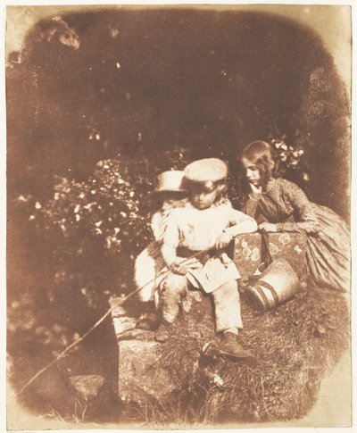 フィンレイの子供たち、1843-47。 作成者: David Octavius Hill、Robert Adamson、Hill & Adamson。 作： Hill and Adamson