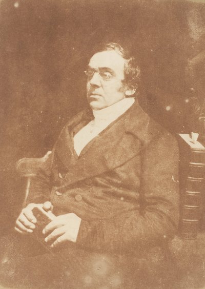 フレデリック・モノー・パリ、1843-47年。 作成者: David Octavius Hill、Robert Adamson、Hill & Adamson。 作： Hill and Adamson