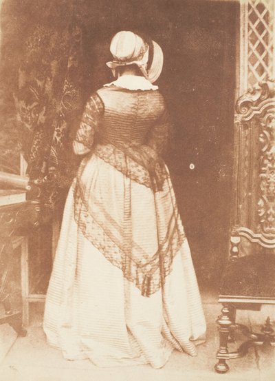 レディ・ルースベン、1843～47年。 作成者: David Octavius Hill、Robert Adamson、Hill & Adamson。 作： Hill and Adamson
