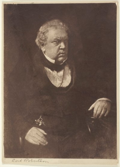 ロバートソン卿、184346、18901900 を印刷。作成者: David Octavius Hill、Robert Adamson、Hill & Adamson。 作： Hill and Adamson