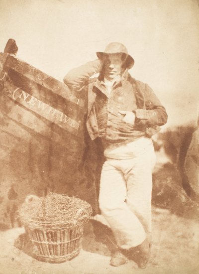 ニューヘブンの漁師、1843-47。 作成者: David Octavius Hill、Robert Adamson、Hill & Adamson。 作： Hill and Adamson