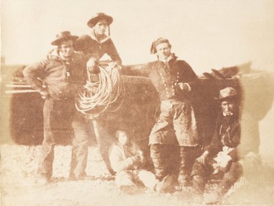 ニューヘイブン・グループ、1843-47。 作成者: David Octavius Hill、Robert Adamson、Hill & Adamson。 作： Hill and Adamson
