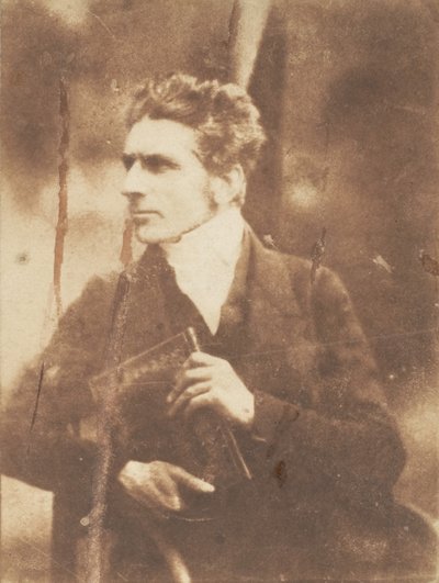チャールズ・ジョン・ブラウン牧師、1843-47年。 作成者: David Octavius Hill、Robert Adamson、Hill & Adamson。 作： Hill and Adamson