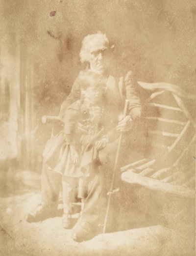 Rev. Dr. Thomas Chalmers と Thomas Chalmers Hanna、1843-47。 作成者: David Octavius Hill、Robert Adamson、Hill & Adamson。 作： Hill and Adamson