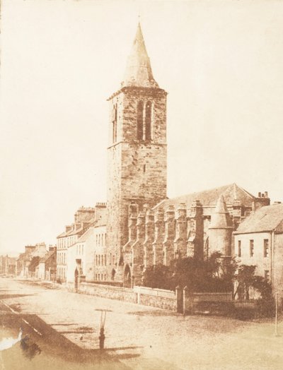 セントアンドリュース。 聖サルヴァトール大学教会、1843-47。 作成者: David Octavius Hill、Robert Adamson、Hill & Adamson。 作： Hill and Adamson