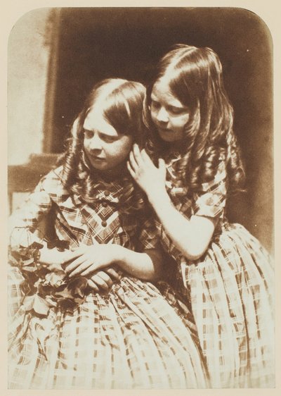 ミス・グリアソン、c。 1845. 作成者: David Octavius Hill、Robert Adamson、Hill & Adamson。 作： Hill and Adamson