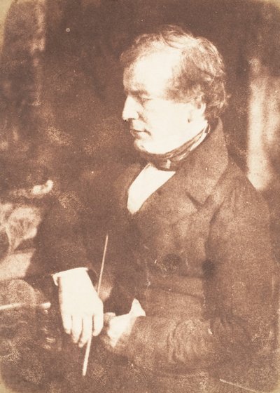 ウィリアム・エティ、1843-47。 作成者: David Octavius Hill、Robert Adamson、Hill & Adamson。 作： Hill and Adamson