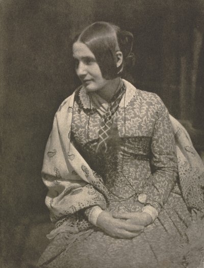 カメラワーク：フラワードレスの貴婦人 作： David Octavius Hill