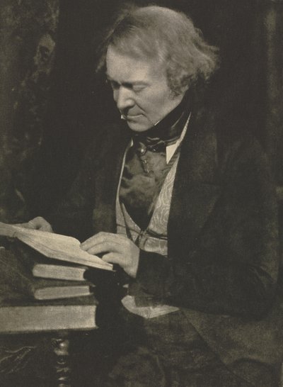カメラワーク：Rintoul氏、編集者「スペクテイター」 作： David Octavius Hill