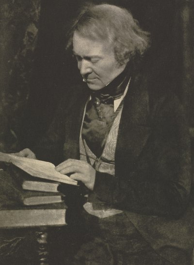 カメラワーク：リントール氏、編集者スペクテイター、1912年。 作： David Octavius Hill