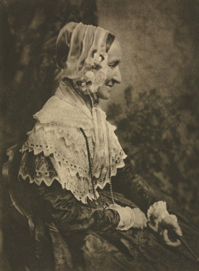 カメラワーク：ミセス・リグビー 作： David Octavius Hill