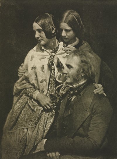 カメラワーク：ポートレート-グループ、1909年。 作： David Octavius Hill