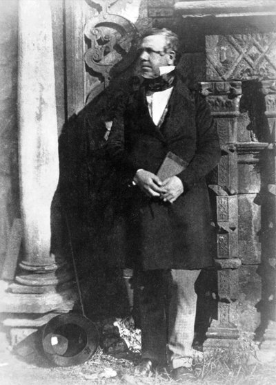 デビッドロバーツ、RA、パブの肖像画。 1844（カロタイプ写真プリント） 作： David Octavius Hill