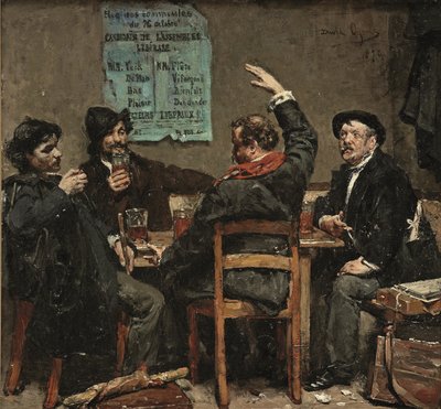 デ・スタムタフェル：カフェでの物語り 作： David Oyens