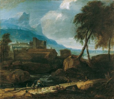 理想の風景 作： David Richter d. Ä.