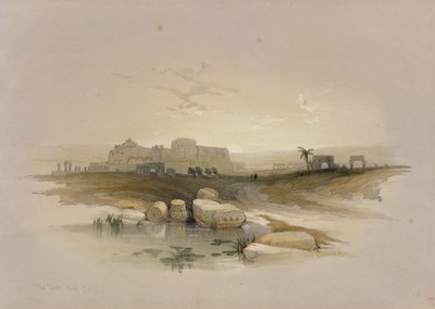 ベイトジブリン、「聖地」から、ルイハゲ（1806-85）、1839によって彫刻 作： David Roberts