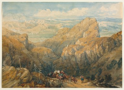 グラナダ平原への降下 作： David Roberts