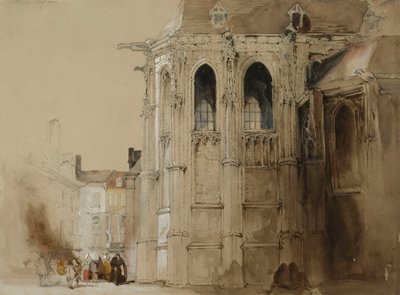 ディエップ、1828 作： David Roberts
