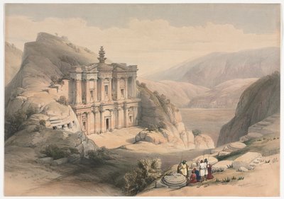 デイルペトラ、1839年。 作： David Roberts