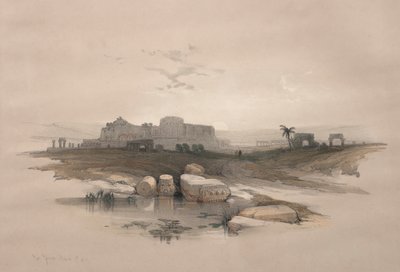 エロイテロポリスまたは現代のベイトジブリン、1839年。 作： David Roberts