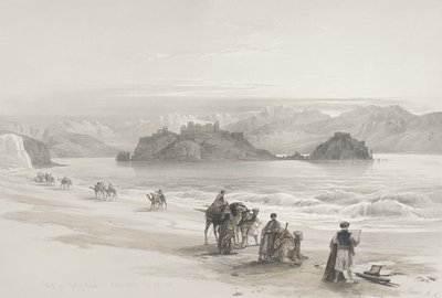 グライア島、アカバ湾 作： David Roberts