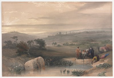 1839年の北のエルサレム。 作： David Roberts
