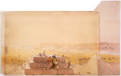 ピラミッド、19世紀 作： David Roberts