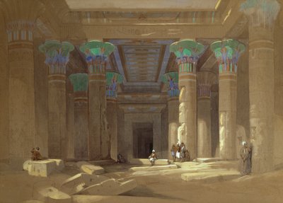 フィラエの神殿（エジプト 作： David Roberts