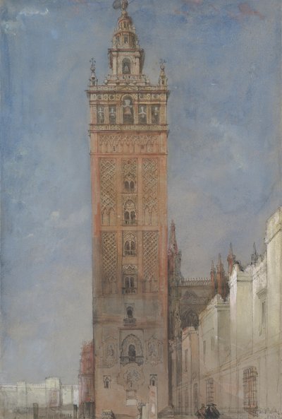 ヒラルダ、セビリア、1833 年。 作： David Roberts