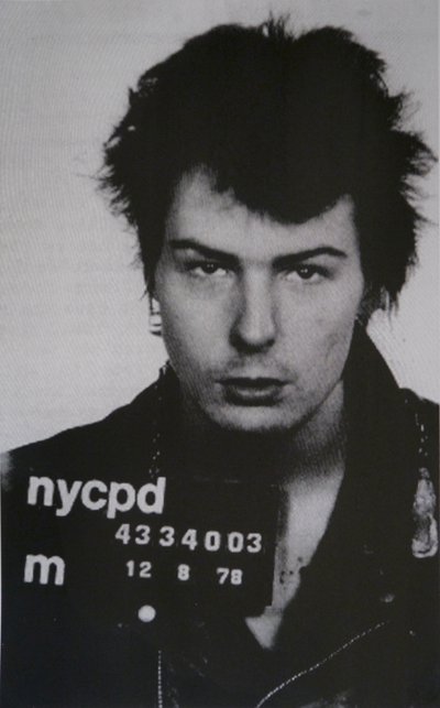 Sid Vicious I（紙にシルクスクリーン印刷） 作： David Studwell