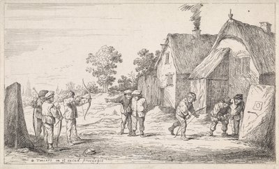 射手 ジャンル 野外シーン（シリーズタイトル） 作： David Teniers (II)