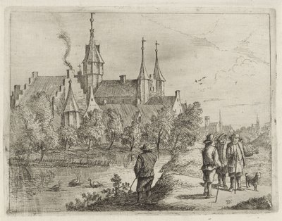 水上の城 作： David Teniers (II)