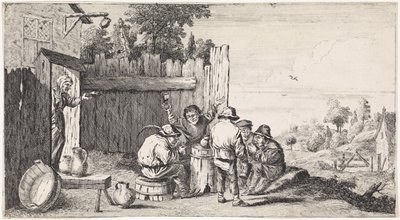 1トンあたり5人の農家 ジャンル 野外シーン（シリーズタイトル） 作： David Teniers (II)