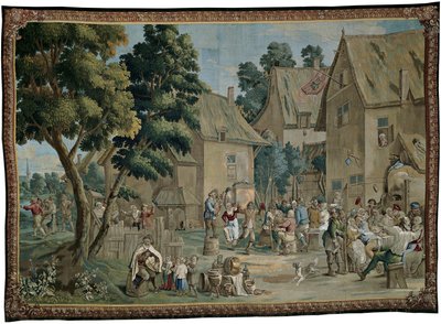 ヴィレッジ・フェティ（聖ジョージのフェア）、テニエ・シリーズより 作： David Teniers