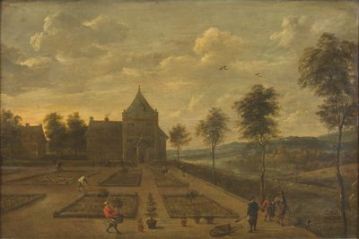 カントリーシート前の庭 作： David Teniers II