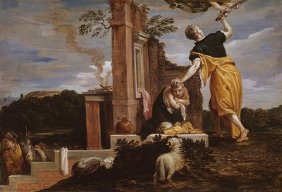 アブラハムのイサクの犠牲、165456。 作： David Teniers II