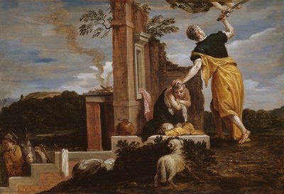 アブラハムのイサクの犠牲 作： David Teniers the Younger