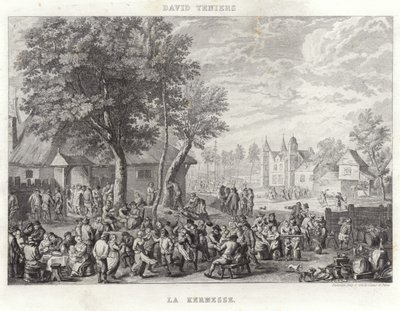 デビッド・テニアーズ・ザ・ヤンガーによるフランダースのフェスティバル 作： David Teniers the Younger