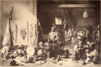 ガードルーム 作： David Teniers the Younger